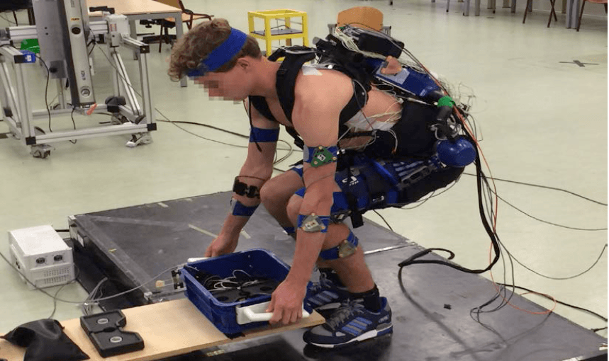Spexor: The effects of a spinal exoskeleton on biomechanics, performance, and user-satisfaction in healthy people and low back pain patients
